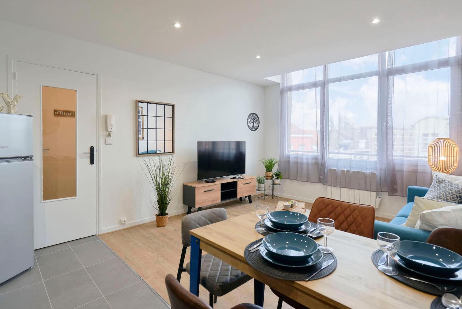 Locations Tourcoing - Le Semart Apartment Bagian luar foto